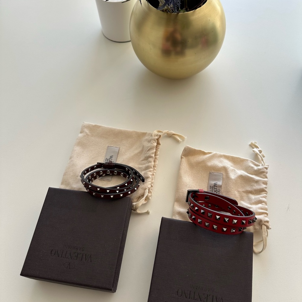 Valentino rockstud bracelets